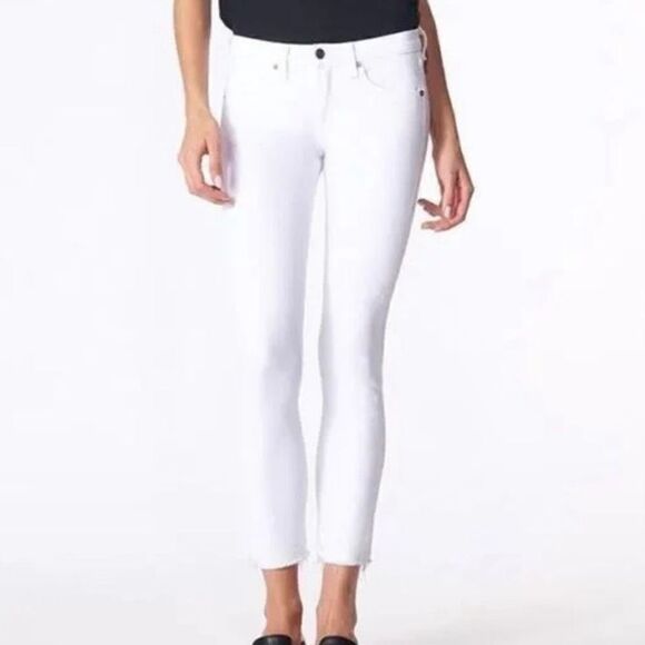 Veronica Beard Brooke 8.5” Skinny White Jeans Size 27 - Picture 1 of 9